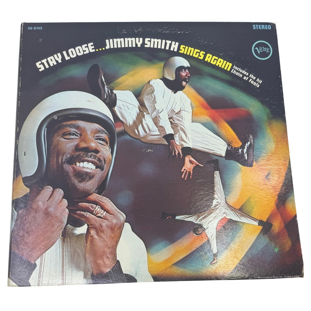 Jimmy Smith‎ Stay Loose Sings Again LP Verve VG-8745 1968 Jazz Soul Stereo